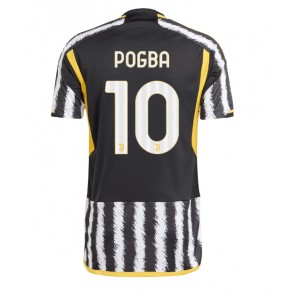 Juventus Paul Pogba #10 Replica Home Stadium Shirt 2023-24 Short Sleeve